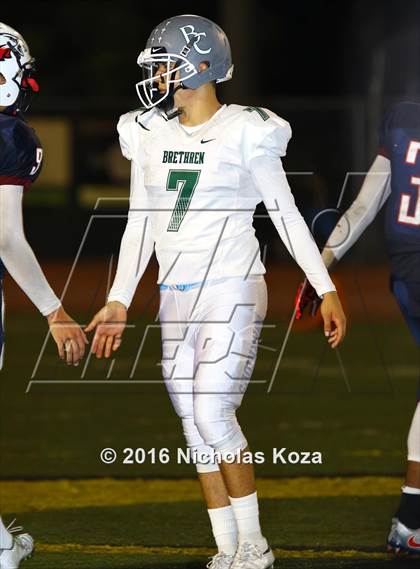 Thumbnail 1 in Brethren Christian vs. Capistrano Valley Christian photogallery.