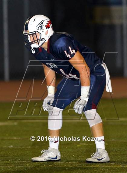 Thumbnail 3 in Brethren Christian vs. Capistrano Valley Christian photogallery.