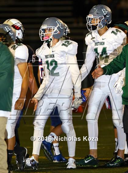 Thumbnail 3 in Brethren Christian vs. Capistrano Valley Christian photogallery.