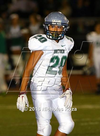 Thumbnail 2 in Brethren Christian vs. Capistrano Valley Christian photogallery.