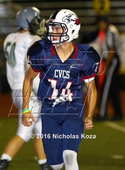 Thumbnail 3 in Brethren Christian vs. Capistrano Valley Christian photogallery.