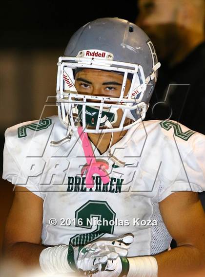 Thumbnail 2 in Brethren Christian vs. Capistrano Valley Christian photogallery.