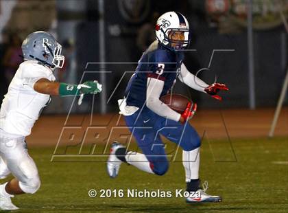 Thumbnail 3 in Brethren Christian vs. Capistrano Valley Christian photogallery.