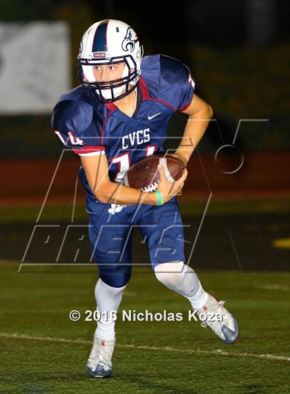 Thumbnail 1 in Brethren Christian vs. Capistrano Valley Christian photogallery.