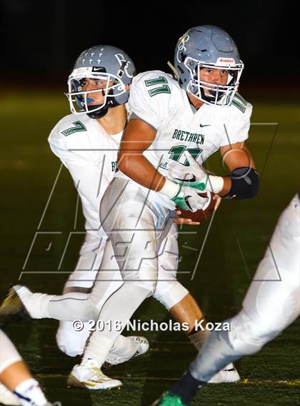 Thumbnail 3 in Brethren Christian vs. Capistrano Valley Christian photogallery.