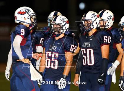 Thumbnail 1 in Brethren Christian vs. Capistrano Valley Christian photogallery.
