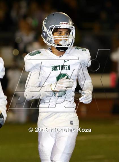 Thumbnail 1 in Brethren Christian vs. Capistrano Valley Christian photogallery.