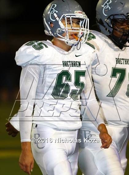 Thumbnail 2 in Brethren Christian vs. Capistrano Valley Christian photogallery.