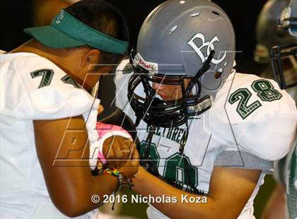 Thumbnail 1 in Brethren Christian vs. Capistrano Valley Christian photogallery.