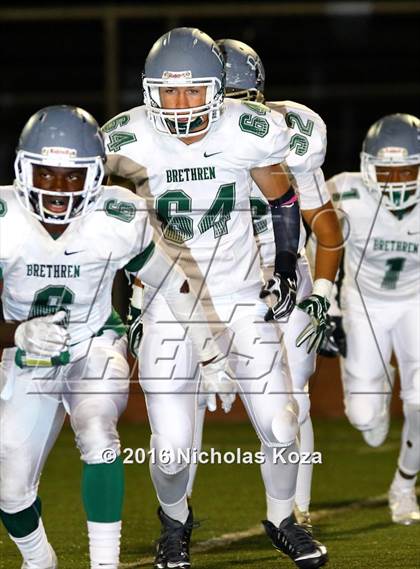 Thumbnail 1 in Brethren Christian vs. Capistrano Valley Christian photogallery.