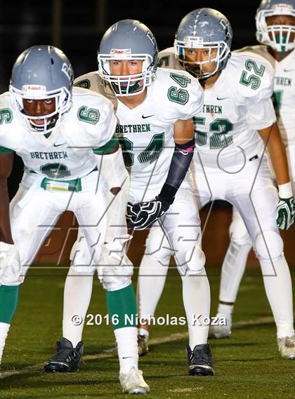 Thumbnail 3 in Brethren Christian vs. Capistrano Valley Christian photogallery.