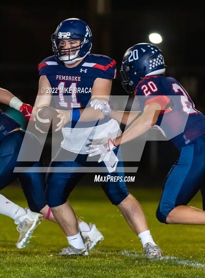 Thumbnail 3 in Pembroke @ Foxborough (MIAA Division 4 Round of 16) photogallery.