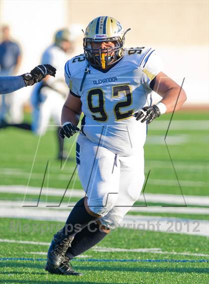 Thumbnail 2 in Alexander vs. O'Connor (UIL 5A Division 1 Regional Playoff) photogallery.