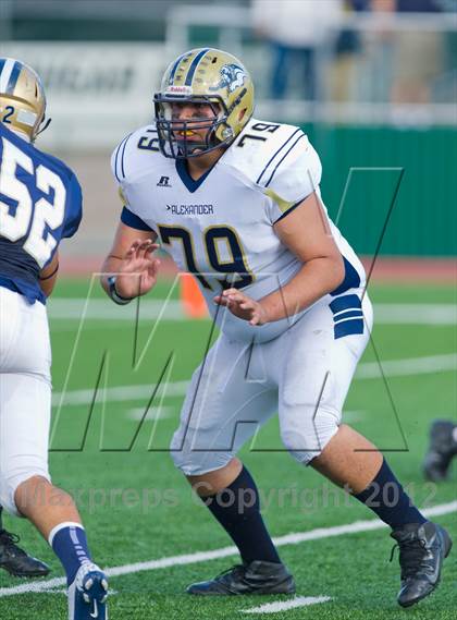 Thumbnail 3 in Alexander vs. O'Connor (UIL 5A Division 1 Regional Playoff) photogallery.