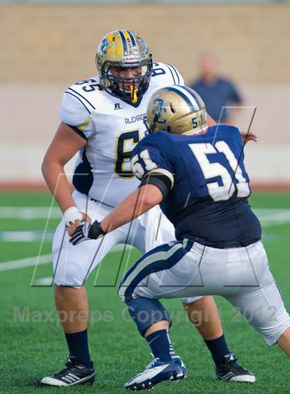 Thumbnail 1 in Alexander vs. O'Connor (UIL 5A Division 1 Regional Playoff) photogallery.