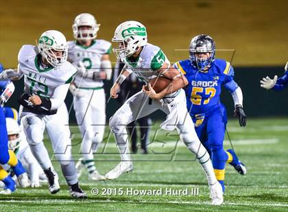 Thumbnail 2 in Brock vs. Wall (UIL 3A Regional Playoff) photogallery.