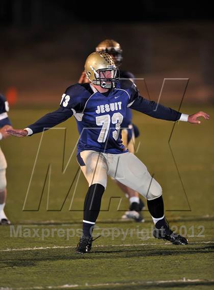 Thumbnail 2 in Dallas Jesuit vs. Longview (UIL 5A Division 2 Area Playoff) photogallery.