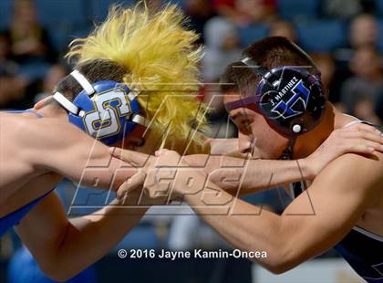 Thumbnail 2 in CIF Southern Section Masters Wrestling Championships (Day 1 - Friday) photogallery.