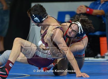 Thumbnail 2 in CIF Southern Section Masters Wrestling Championships (Day 1 - Friday) photogallery.