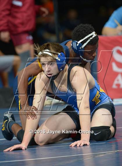 Thumbnail 2 in CIF Southern Section Masters Wrestling Championships (Day 1 - Friday) photogallery.