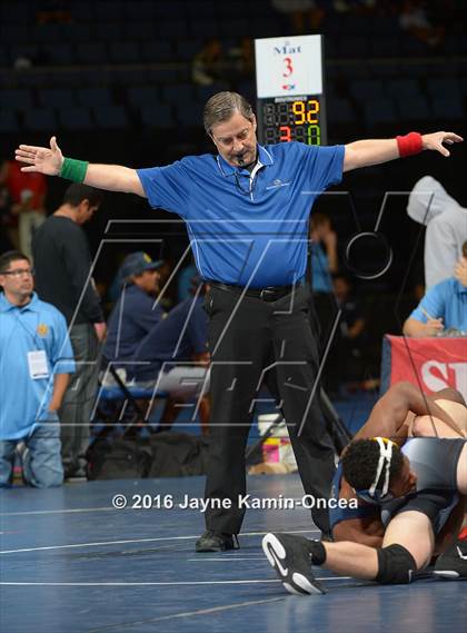 Thumbnail 2 in CIF Southern Section Masters Wrestling Championships (Day 1 - Friday) photogallery.