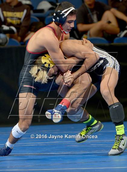Thumbnail 3 in CIF Southern Section Masters Wrestling Championships (Day 1 - Friday) photogallery.