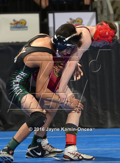 Thumbnail 1 in CIF Southern Section Masters Wrestling Championships (Day 1 - Friday) photogallery.