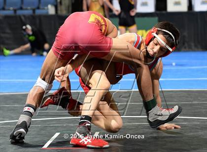 Thumbnail 2 in CIF Southern Section Masters Wrestling Championships (Day 1 - Friday) photogallery.