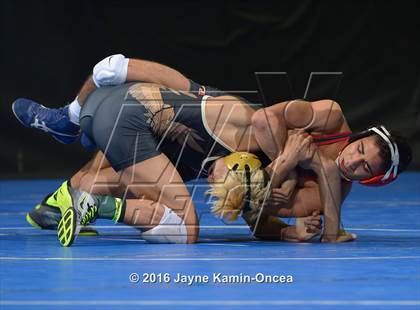 Thumbnail 2 in CIF Southern Section Masters Wrestling Championships (Day 1 - Friday) photogallery.