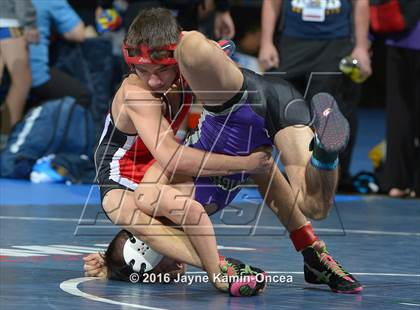 Thumbnail 2 in CIF Southern Section Masters Wrestling Championships (Day 1 - Friday) photogallery.
