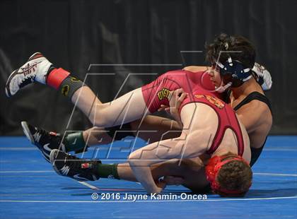 Thumbnail 2 in CIF Southern Section Masters Wrestling Championships (Day 1 - Friday) photogallery.