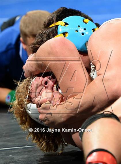Thumbnail 2 in CIF Southern Section Masters Wrestling Championships (Day 1 - Friday) photogallery.