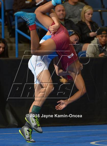 Thumbnail 3 in CIF Southern Section Masters Wrestling Championships (Day 1 - Friday) photogallery.