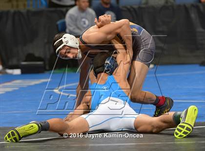 Thumbnail 2 in CIF Southern Section Masters Wrestling Championships (Day 1 - Friday) photogallery.