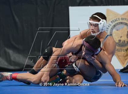 Thumbnail 3 in CIF Southern Section Masters Wrestling Championships (Day 1 - Friday) photogallery.