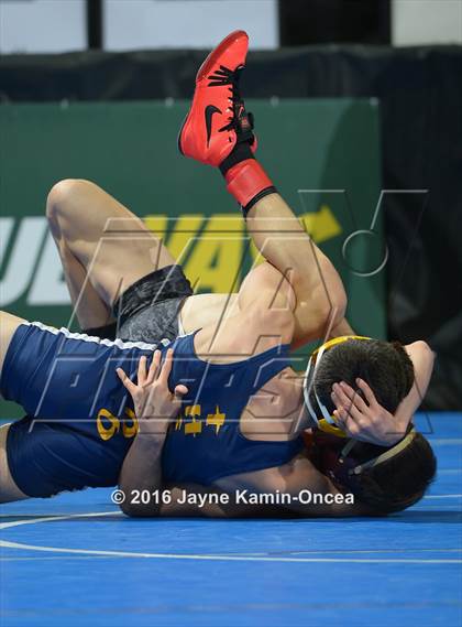 Thumbnail 3 in CIF Southern Section Masters Wrestling Championships (Day 1 - Friday) photogallery.