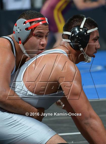 Thumbnail 1 in CIF Southern Section Masters Wrestling Championships (Day 1 - Friday) photogallery.