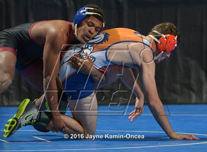 Thumbnail 3 in CIF Southern Section Masters Wrestling Championships (Day 1 - Friday) photogallery.
