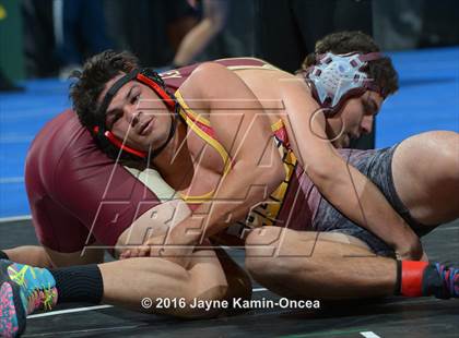 Thumbnail 2 in CIF Southern Section Masters Wrestling Championships (Day 1 - Friday) photogallery.