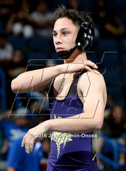 Thumbnail 2 in CIF Southern Section Masters Wrestling Championships (Day 1 - Friday) photogallery.