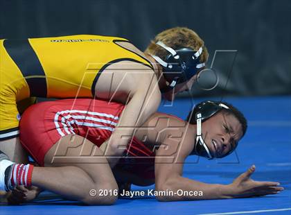 Thumbnail 2 in CIF Southern Section Masters Wrestling Championships (Day 1 - Friday) photogallery.