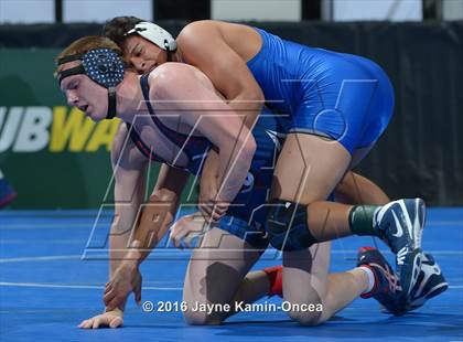 Thumbnail 3 in CIF Southern Section Masters Wrestling Championships (Day 1 - Friday) photogallery.