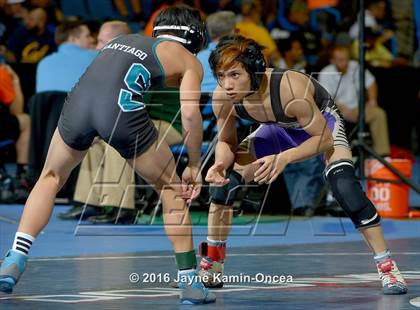 Thumbnail 2 in CIF Southern Section Masters Wrestling Championships (Day 1 - Friday) photogallery.
