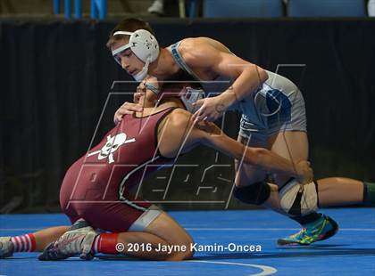 Thumbnail 2 in CIF Southern Section Masters Wrestling Championships (Day 1 - Friday) photogallery.