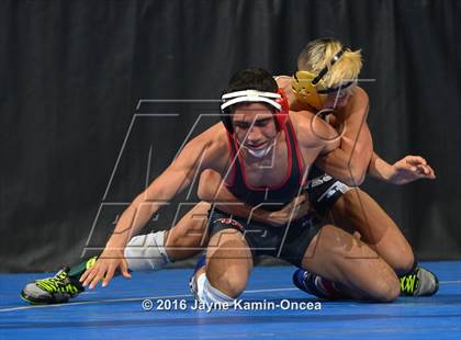 Thumbnail 1 in CIF Southern Section Masters Wrestling Championships (Day 1 - Friday) photogallery.