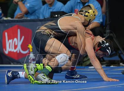 Thumbnail 2 in CIF Southern Section Masters Wrestling Championships (Day 1 - Friday) photogallery.