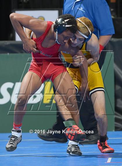 Thumbnail 3 in CIF Southern Section Masters Wrestling Championships (Day 1 - Friday) photogallery.