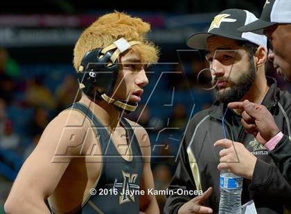 Thumbnail 2 in CIF Southern Section Masters Wrestling Championships (Day 1 - Friday) photogallery.