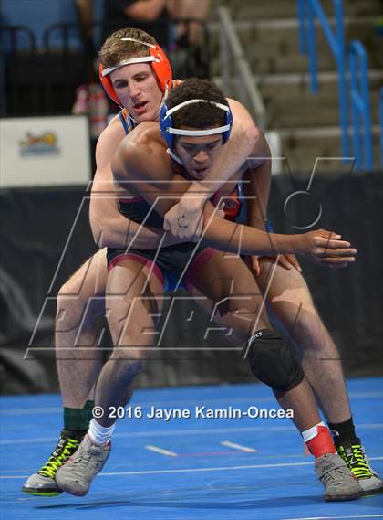Thumbnail 3 in CIF Southern Section Masters Wrestling Championships (Day 1 - Friday) photogallery.