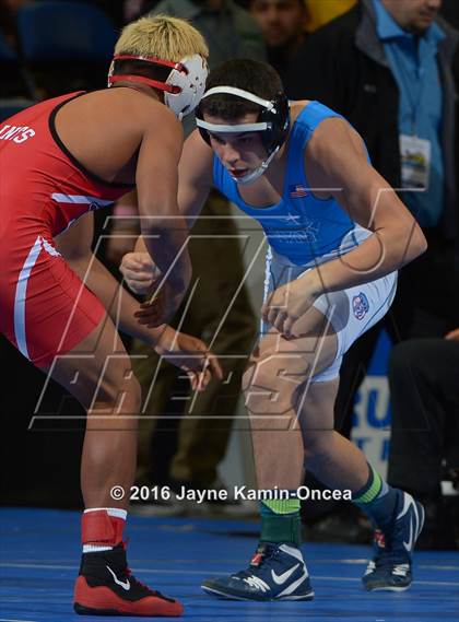 Thumbnail 2 in CIF Southern Section Masters Wrestling Championships (Day 1 - Friday) photogallery.